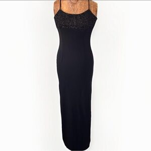 VTG Fanny Fashion Evening Dress Women S Black 90s Whimsigoth Fairy Prom Wedding